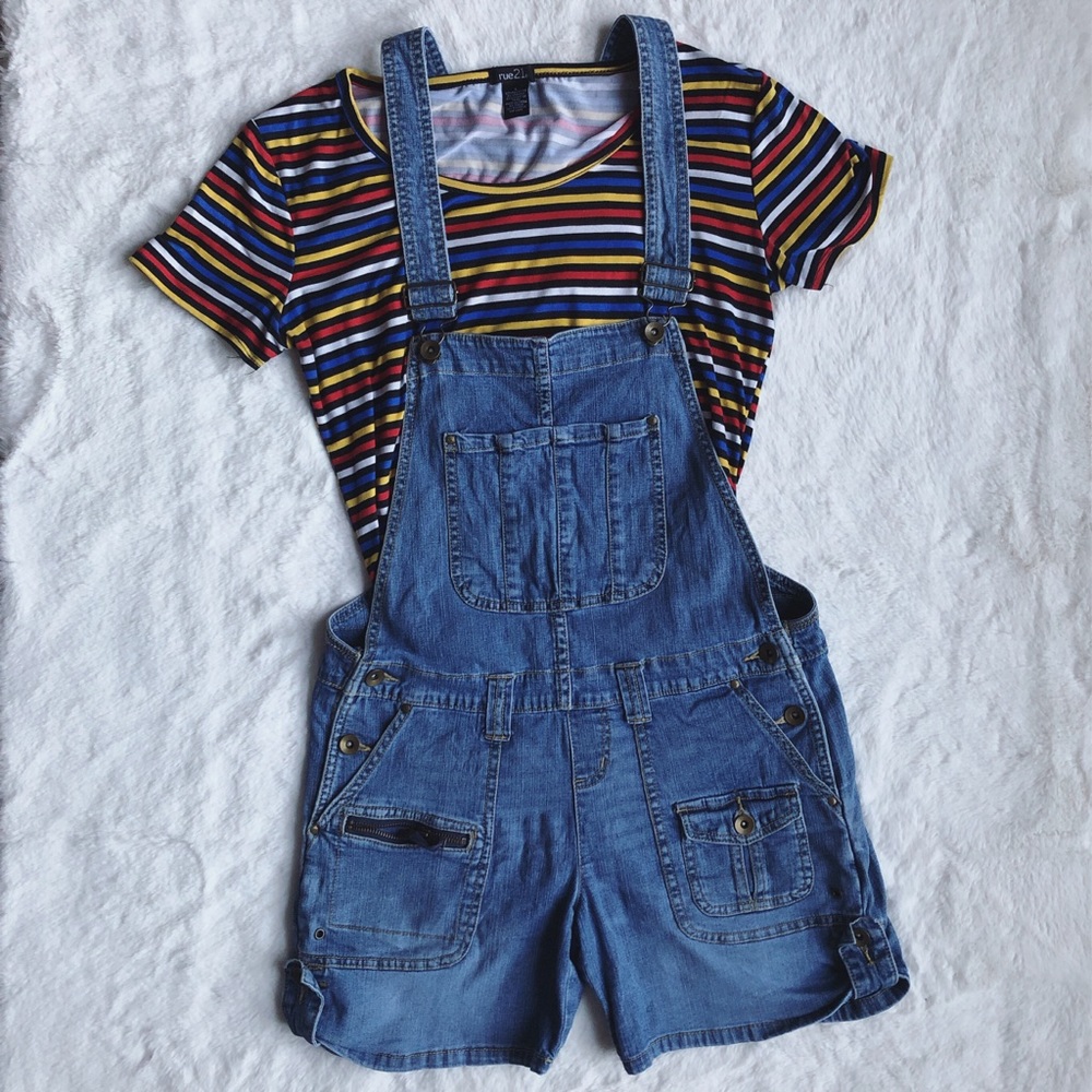 Denim Overalls